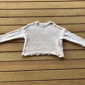 Cream colored sweater